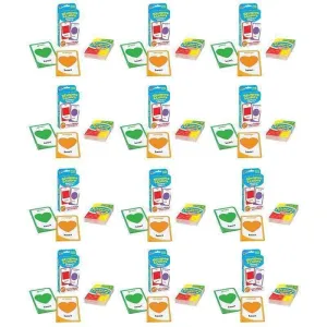 (12 Ea) Challenge Cards Colors And