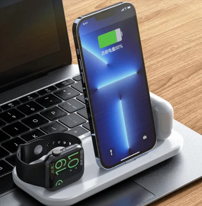 3-in-1 Multi-Function Wireless Charging Dock Station AL-32