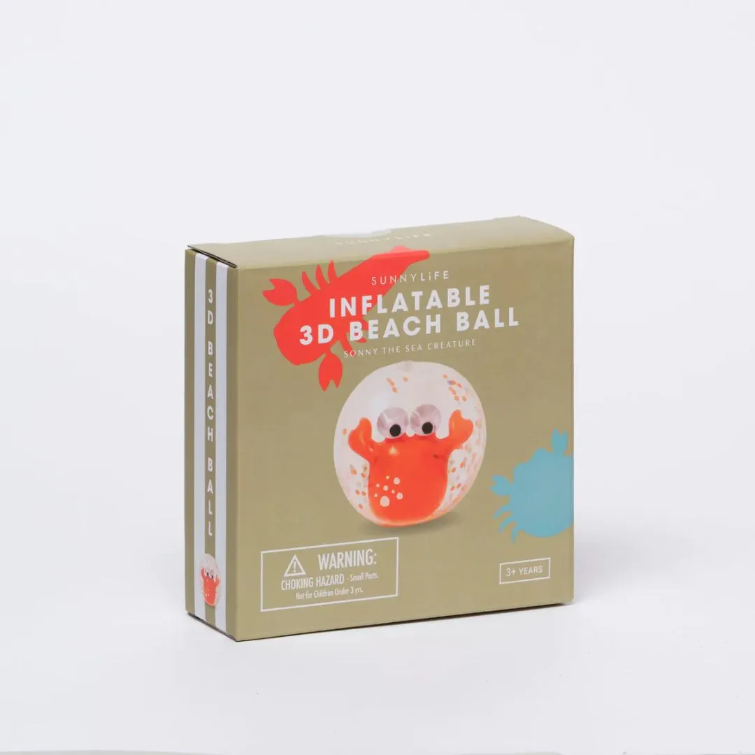 3D Inflatable Ball (Neon Orange)