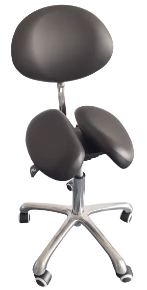 Affinity Split Seat. Backrest saddle stool