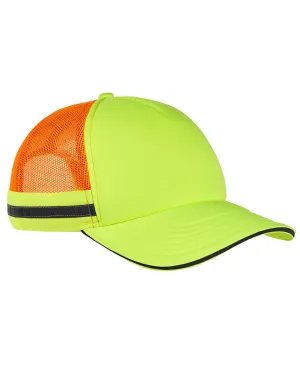 Big Accessories Safety Trucker Cap