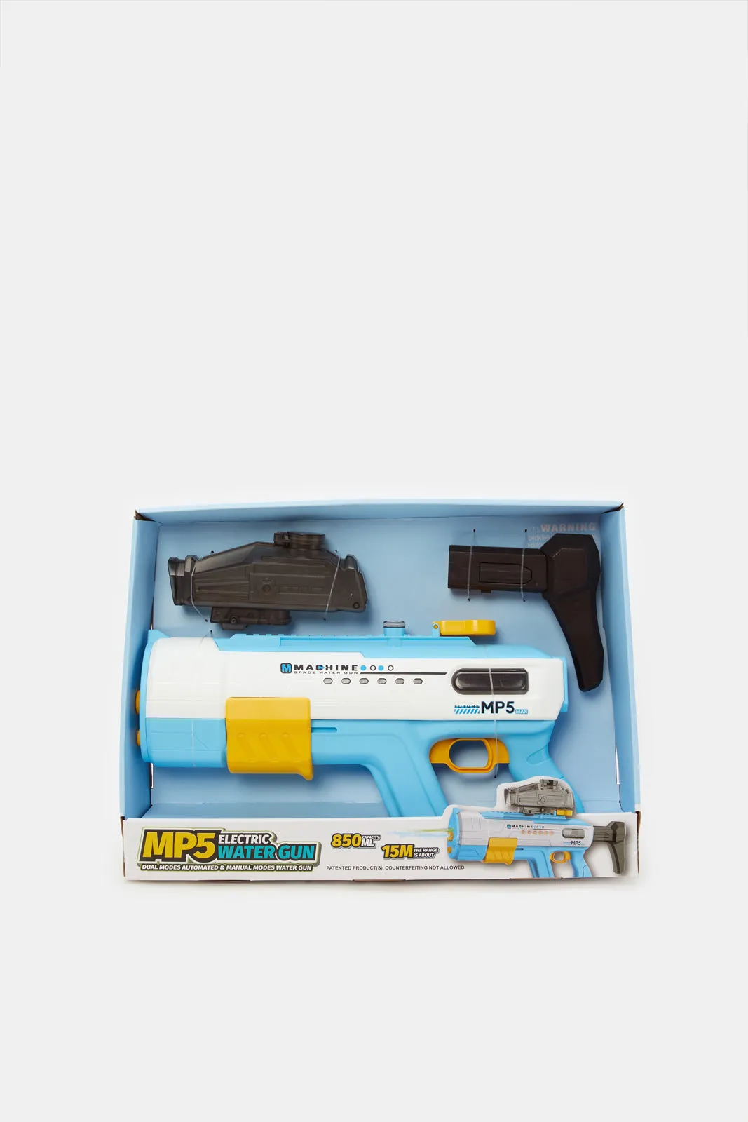 Blue Manual Dual Mode Water Gun (850ml)