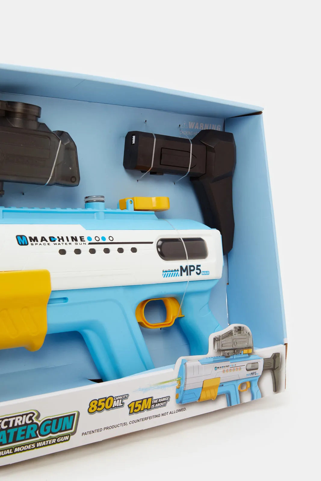 Blue Manual Dual Mode Water Gun (850ml)
