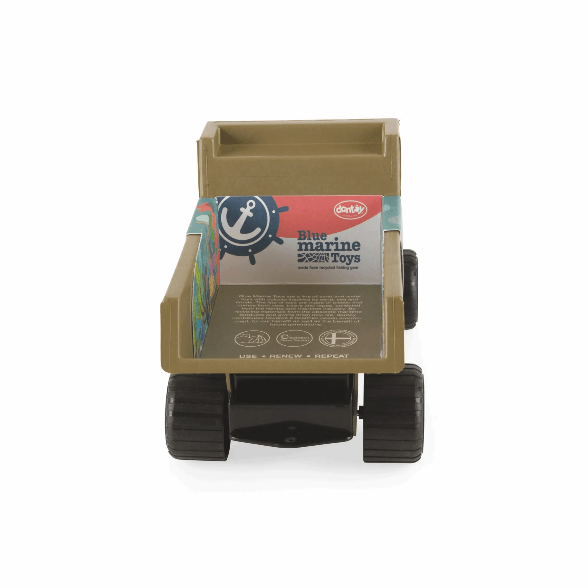 Blue Marine Dump Truck