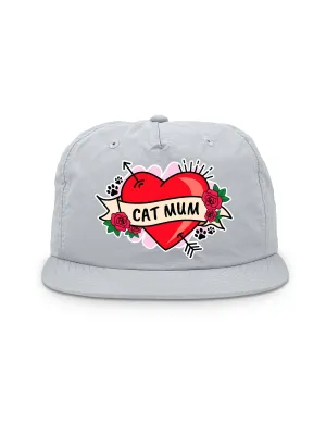 Cat Mum Heart Tattoo Quick-Dry Cap