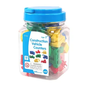 Construction Vehicles Counters 32pc