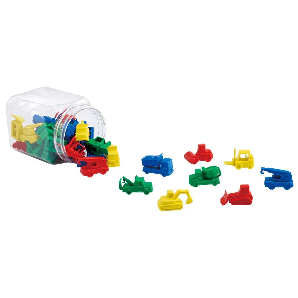 Construction Vehicles Counters 32pc