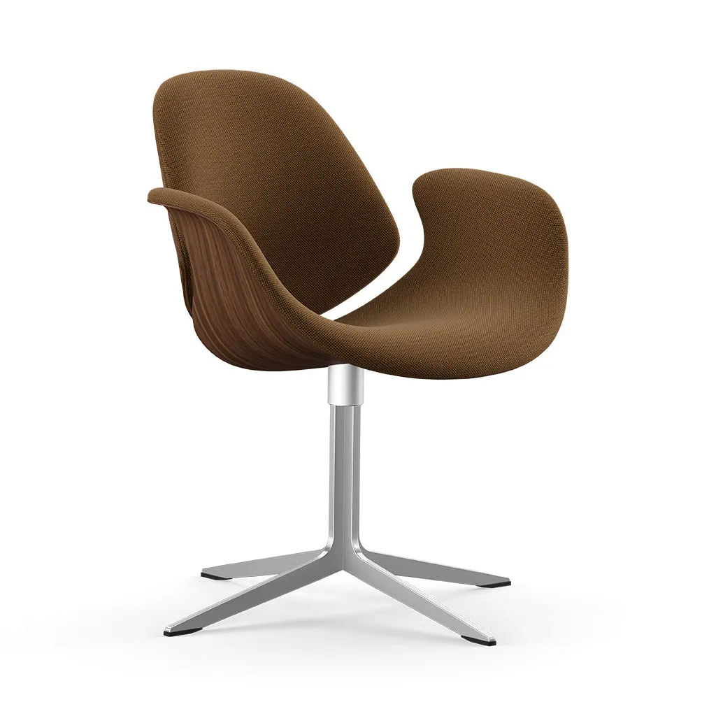 Council Front Upholstered Swivel Lounge Chair