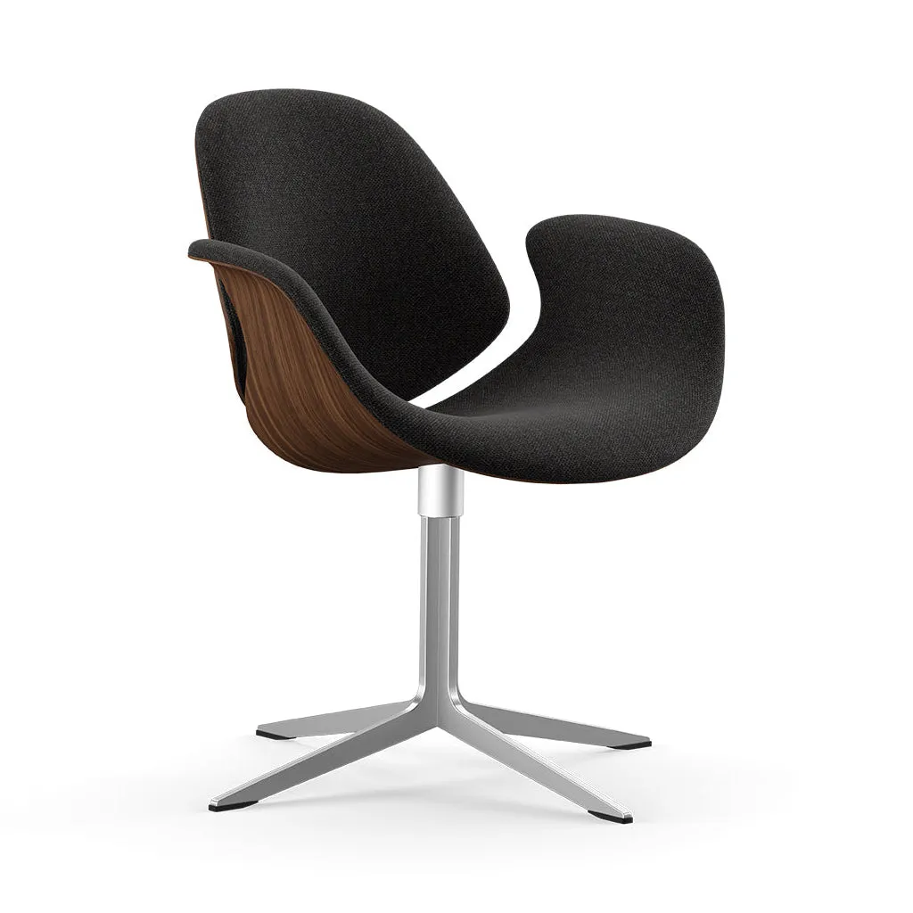 Council Front Upholstered Swivel Lounge Chair