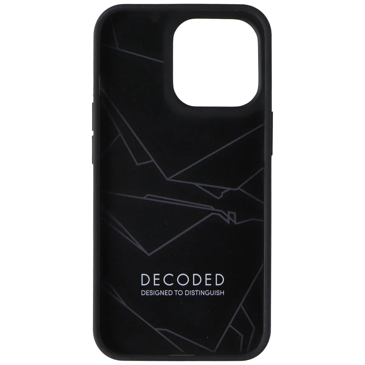 Decoded Back Cover Case Made with Nike Grind for iPhone 13 Pro - Black / Gray