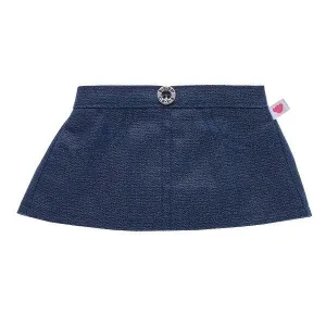 Denim Sparkle Skirt