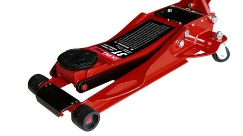 DuroPro 3 Ton Low Profile Jack Hydraulic trolley jack is designed to lift, but not support, one end of a vehicle-437376