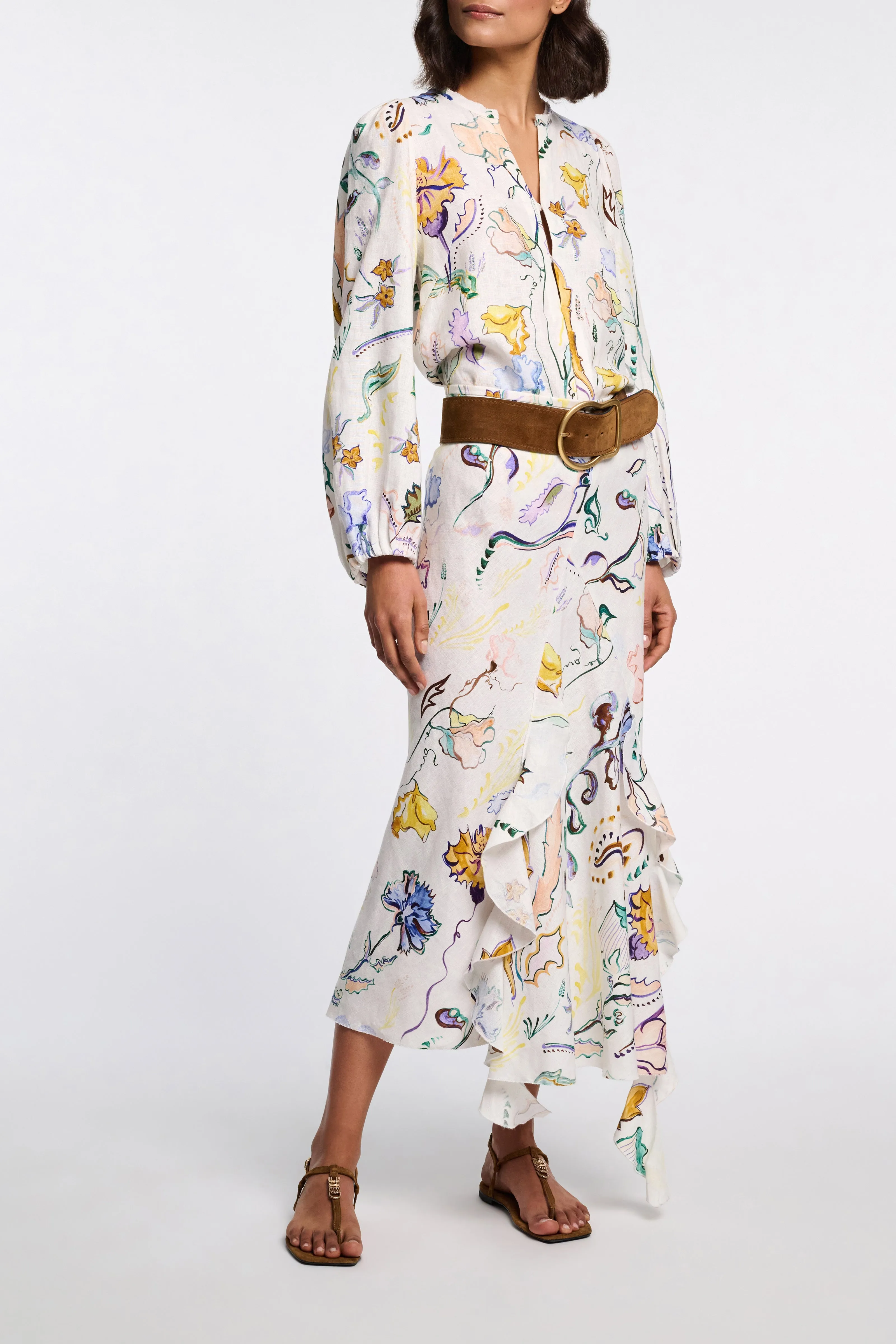Floral Power Skirt