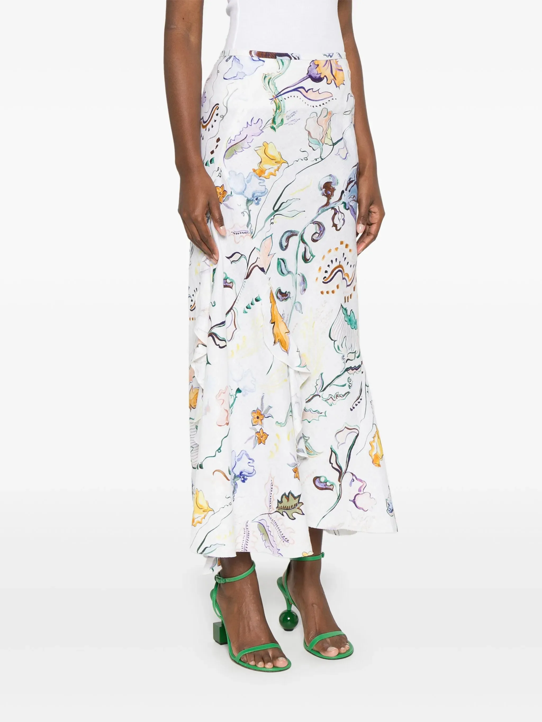 Floral Power Skirt