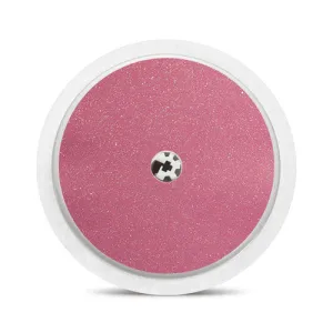 Freestyle Libre 1 & 2 sensor sticker: Rose gold glitter