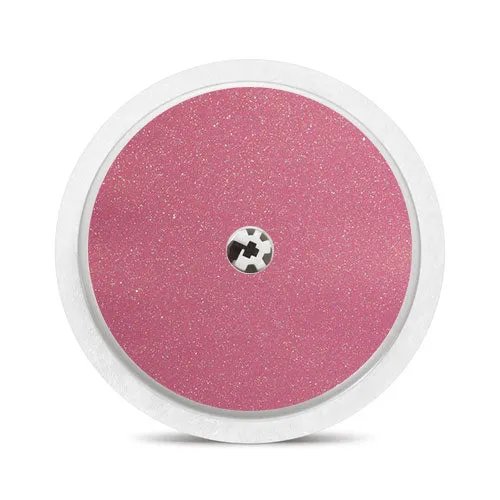Freestyle Libre 1 & 2 sensor sticker: Rose gold glitter