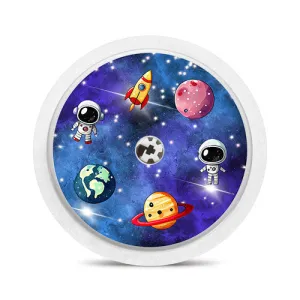 Freestyle Libre 1 & 2 sensor sticker: Space