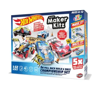 Hot Wheels Creative Maker Kitz Build & Race Championship Set