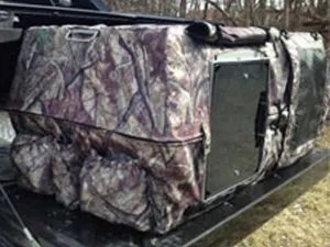 Insulated Camo Kennel Cover