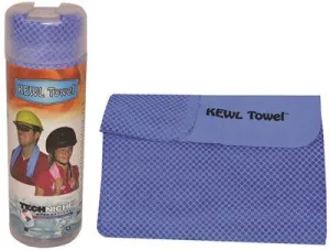 Kewl Towel Evaporative Pva Cooling Towel Blue 12X28 Inch  12 Per Case