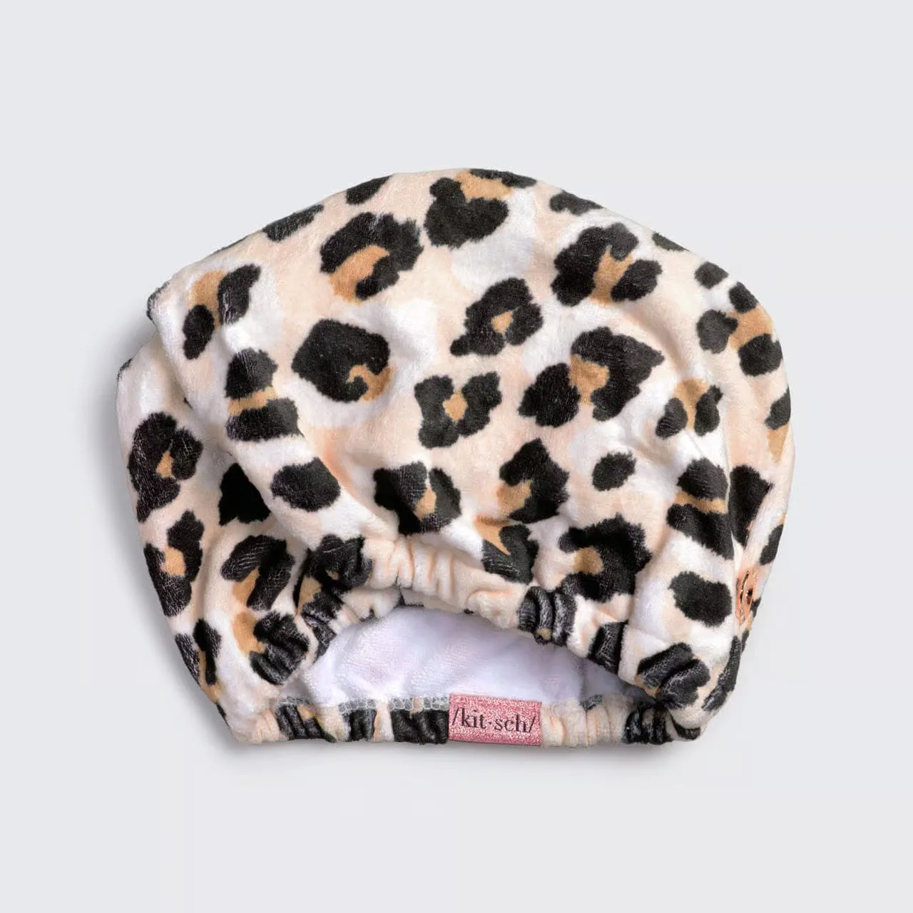 Kitsch - Quick Dry Hair Towel - Leopard