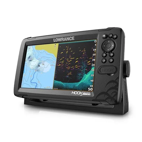 Lowrance Hook Reveal 9 Colour Fishfinder/GPS/Mapping with Tripleshot Transducer - P/N 000-15532-001