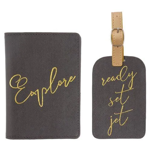 Luggage Tag & Passport Set by Karma