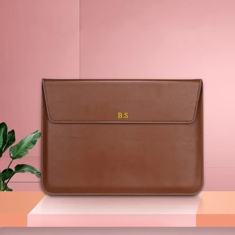Macbook PU Leather Laptop Sleeve
