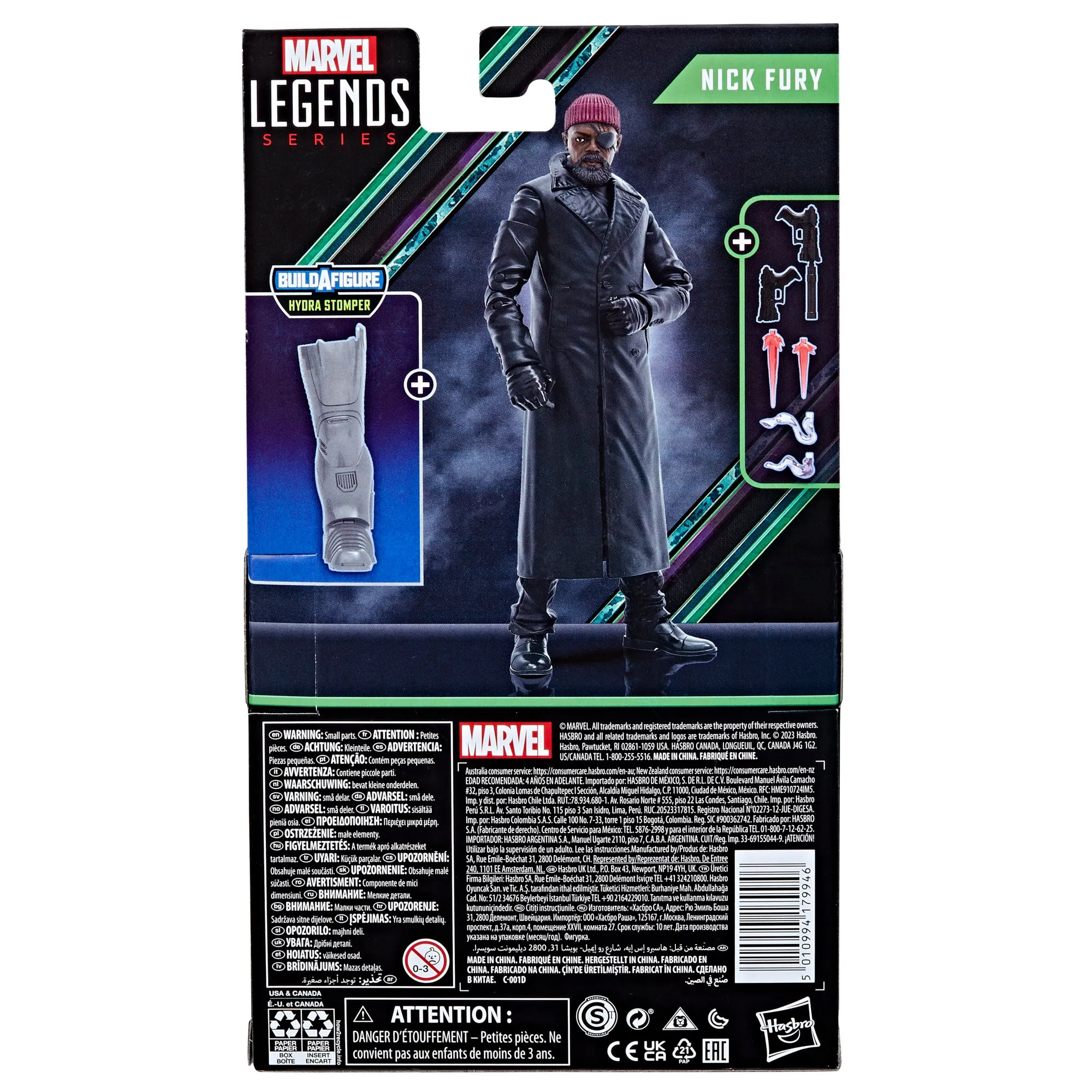 Marvel Legends Nick Fury (Hydra Stomper BAF)