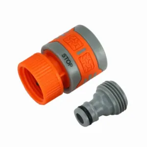 Melnor 12MQCGTDI Poly Garden Hose Quick Connect Connector Set - Quantity of 10