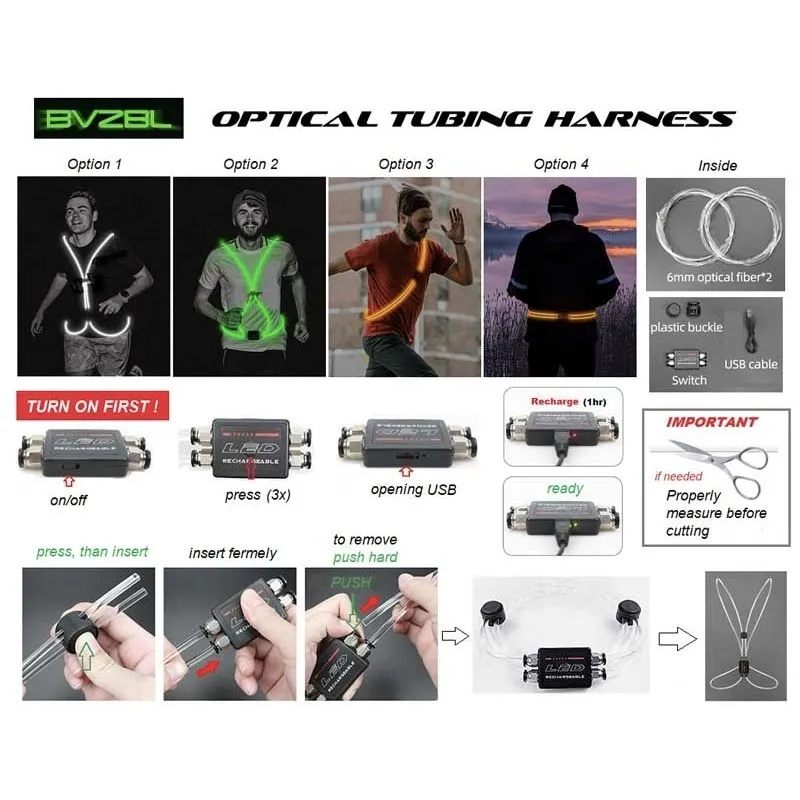 OPTICAL FIBER LED HARNESS