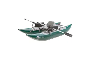PAC 900 - Pontoon Boat - Green/Gray