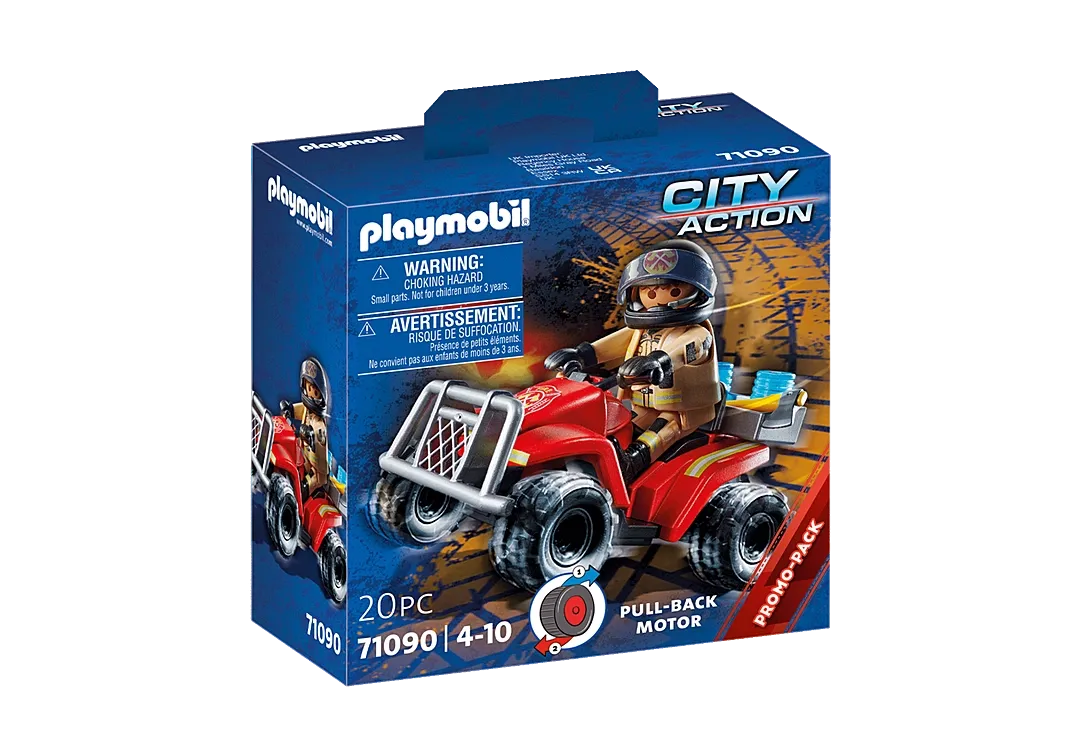 Playmobil City Action: Fire Rescue Quad 71090