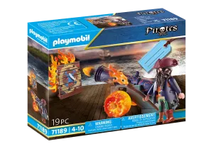Playmobil Pirates: Pirate with Cannon Gift Set 71189