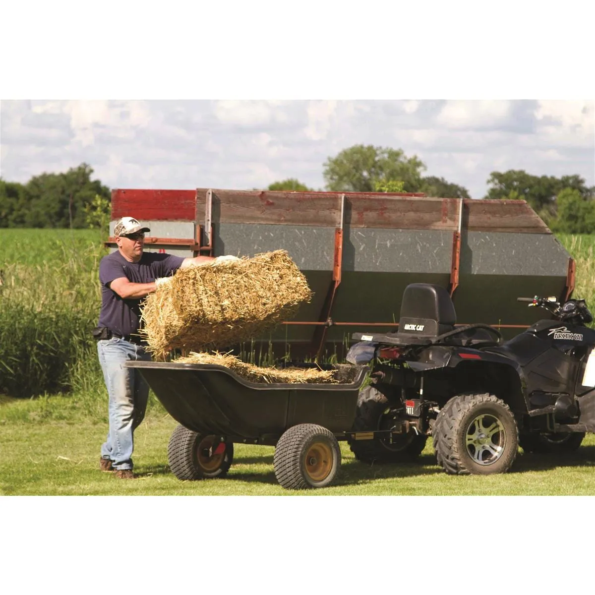 Polar Trailers 1,200-lb.-Capacity, Single-Axle Dump Trailer