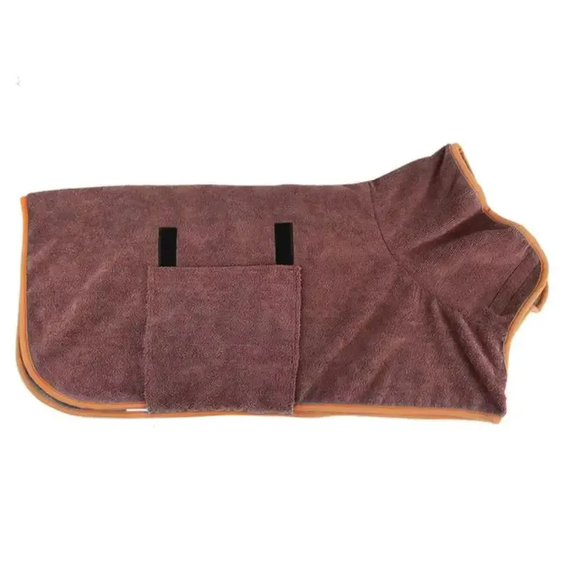 Quick-Dry Pet Bathrobe made from Microfiber