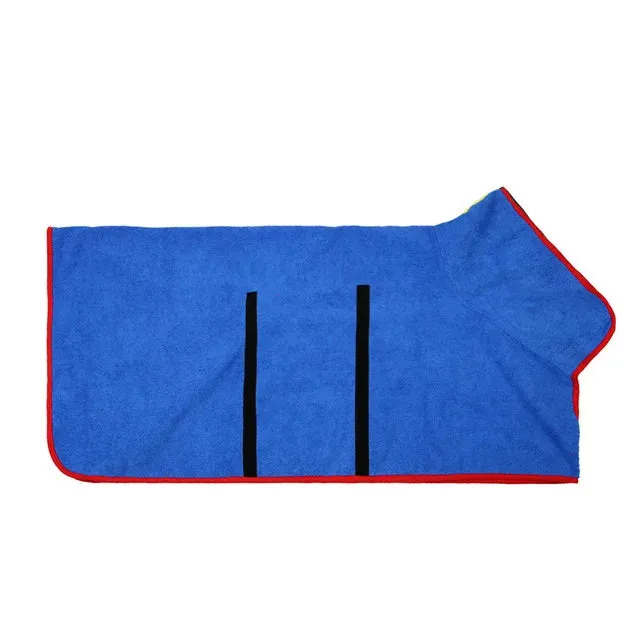 Quick-Dry Pet Bathrobe made from Microfiber
