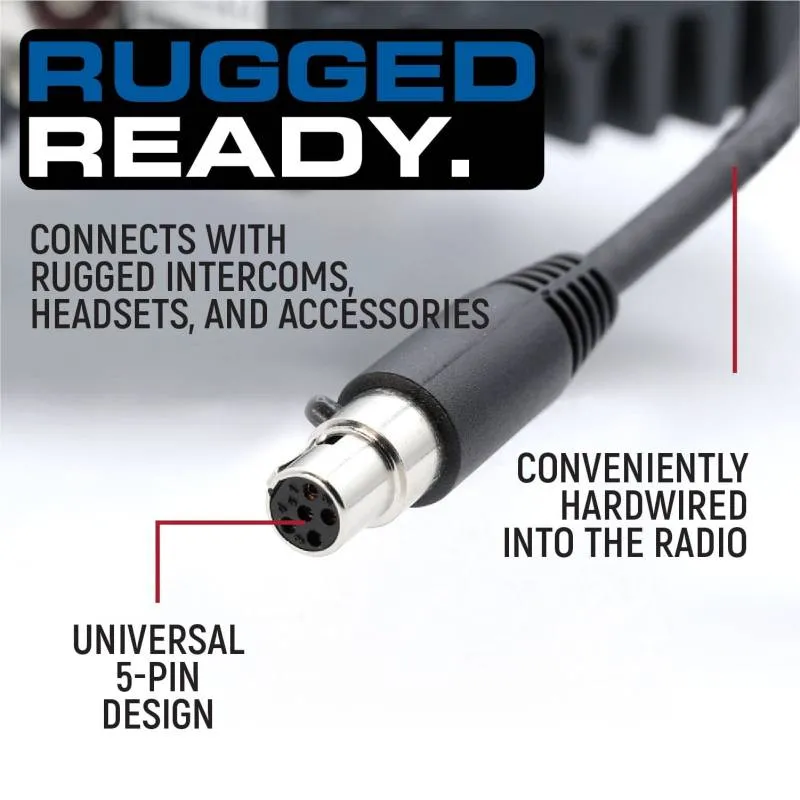 Rugged Radios Ford Raptor Two-Way Mobile Radio Kit - 55 Watt M1-V - Business Band VHF