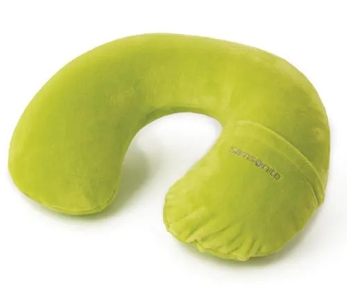 Samsonite Inflatable Neck Pillow with Cover