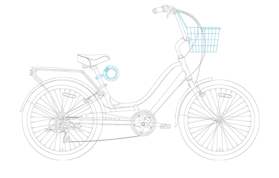 sixthreezero Relaxed Body 7-Speed Recumbent Comfort Bike