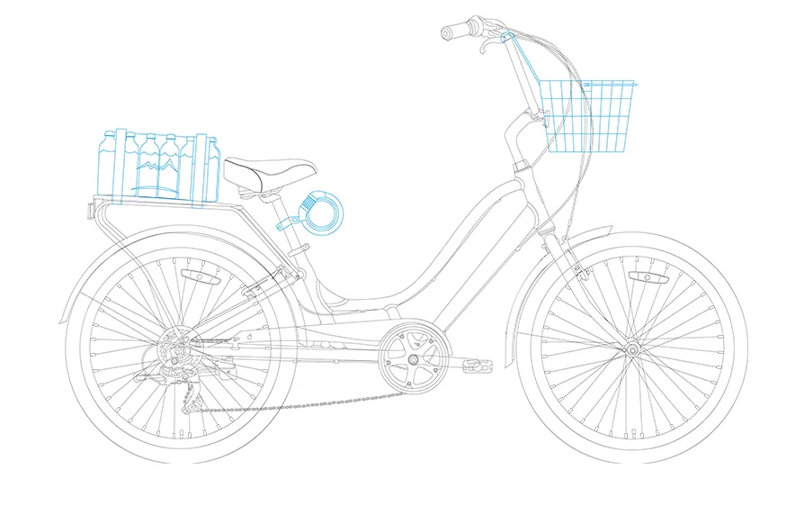 sixthreezero Relaxed Body 7-Speed Recumbent Comfort Bike