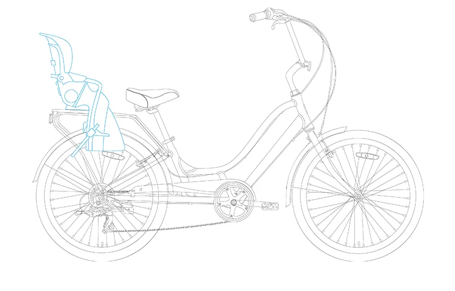 sixthreezero Relaxed Body 7-Speed Recumbent Comfort Bike