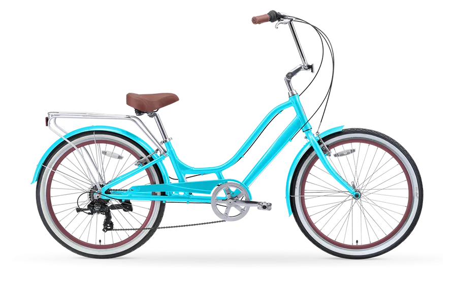 sixthreezero Relaxed Body 7-Speed Recumbent Comfort Bike