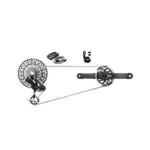 SRAM XX EAGLE AXS TTYPE WIDE Complete Groupset with Powermeter - Silver