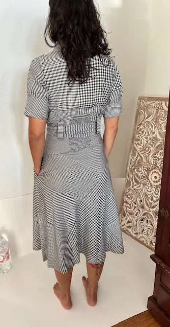 Travel Dress in Checks
